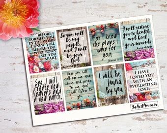 bible scripture planner stickers HAPPY PLANNER stickers