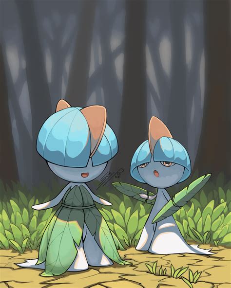 Shiny Ralts Playing Dress up | Pokemon art, Pokemon, Pokemon teams