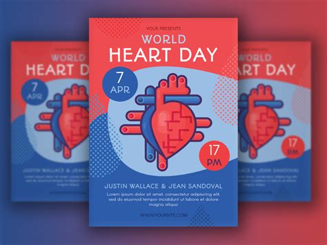 World Heart Day Poster by barsrsind on Dribbble