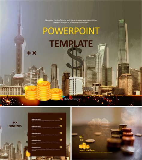 80+ economy PPT Templates - Slide Members