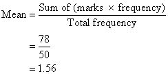 Mean and Mode from the Frequency Table (solutions, examples, videos)