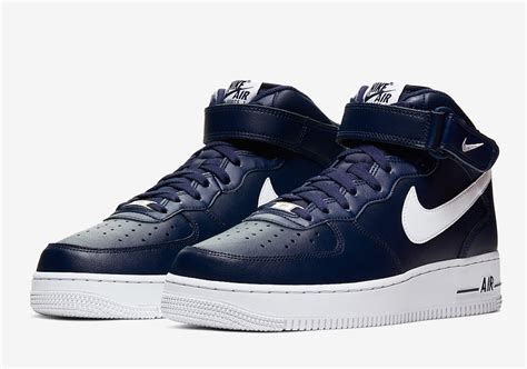 Nike Air Force 1 Mid Midnight Navy CK4370-400 Release Date - SBD