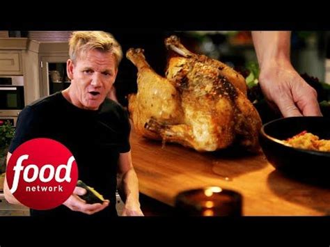 Gordon Ramsay & Daughter Prepare A Christmas Roast Chicken | Gordon ...