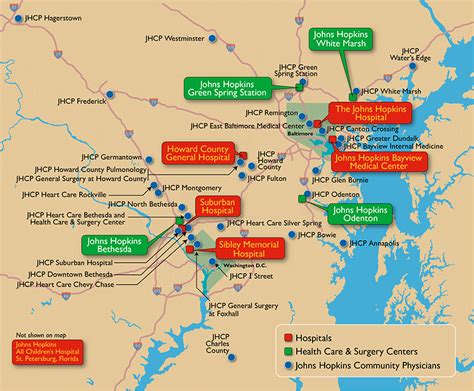 Directions to Johns Hopkins Medicine Locations