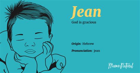 Jean Name Meaning, Origin, Popularity, Boy Names Like Jean - Mama Natural