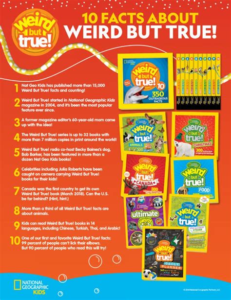 Weird But True Facts - Free Printable - Mama Likes This