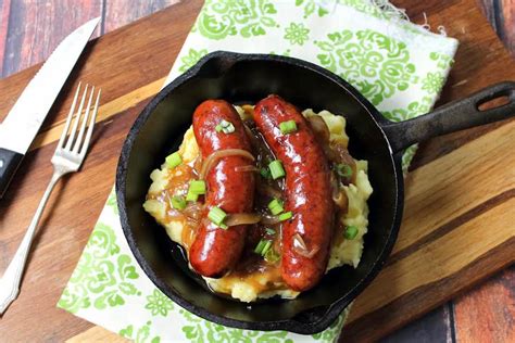 Bangers And Mash Recipe | Just A Pinch Recipes