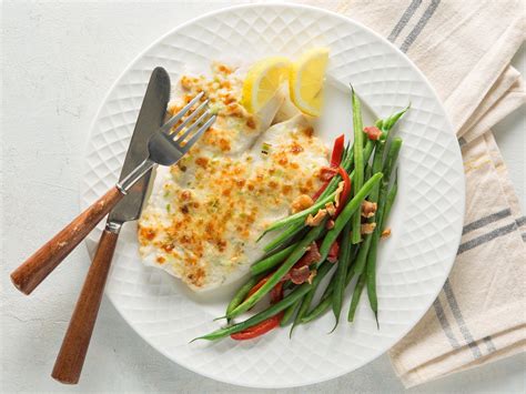 Parmesan-Broiled Flounder