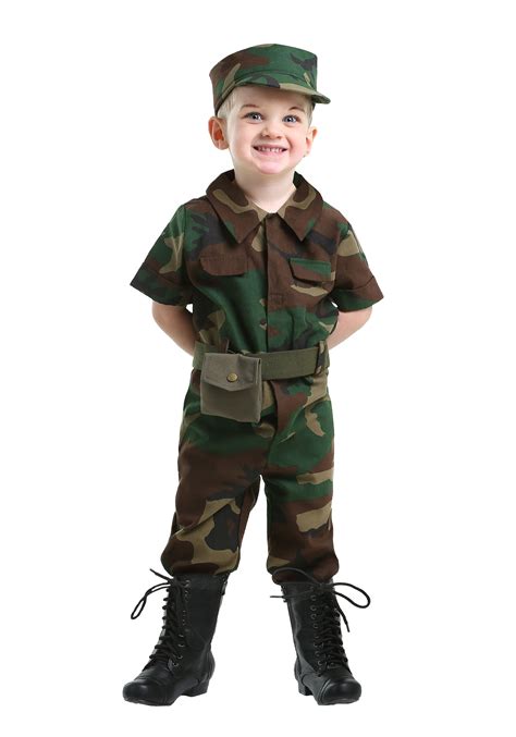 Infantry Soldier Costume for Toddlers