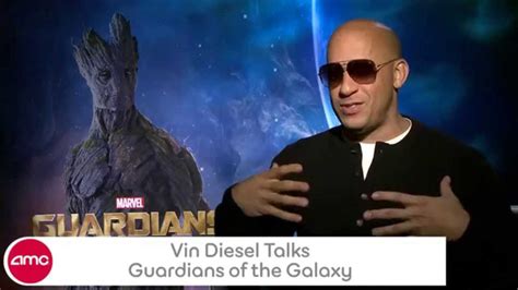 Vin Diesel Talks GUARDIANS OF THE GALAXY With AMC - YouTube