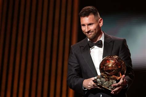 Lionel Messi Wins His 8th Ballon d’Or Award Recognizing Top Soccer ...