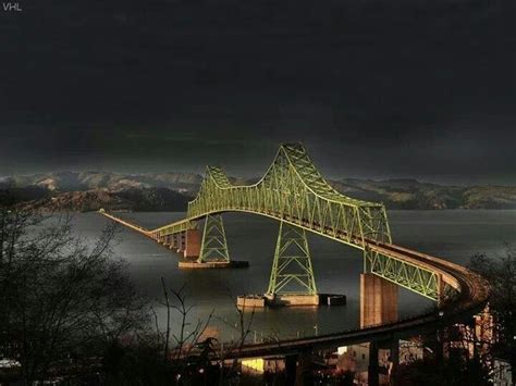 Astoria Bridge in Oregon | Oregon coast, Astoria oregon, Astoria bridge