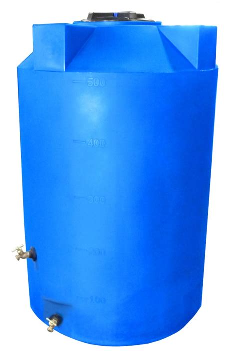 500 Gallon Bushman (Formerly Poly-Mart PM500E) Emergency Water Storage Tank - Rainwater ...