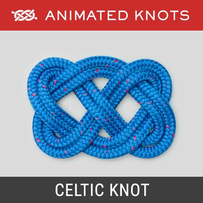 Celtic Knot Mat | How to tie a Celtic Knot Mat using Step-by-Step Animations | Animated Knots by ...