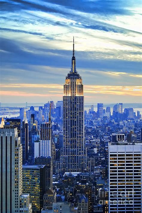 Empire State Building New York City Usa Photograph by Sabine Jacobs