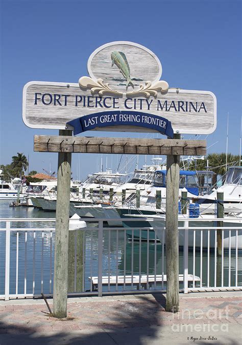 Fort Pierce City Marina By Megan Dirsa-dubois Photograph by Megan Dirsa ...