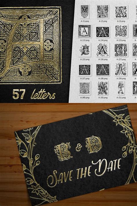 Vintage Letter A Vector And PNG – MasterBundles