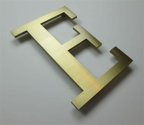 Pin on Brass Letters