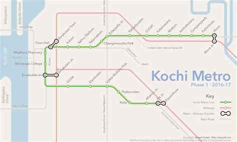 Kochi Metro Route Map 2024, Fare, Timings, Stations & Metro Lines - YoMetro