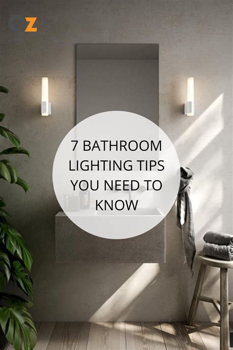 7 bathroom lighting tips you need to know – Artofit