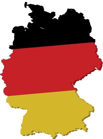 Germany vector map