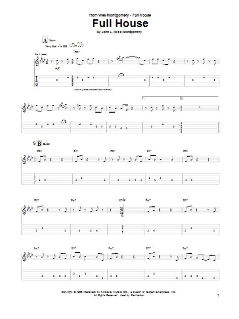 Full House | Sheet Music Direct