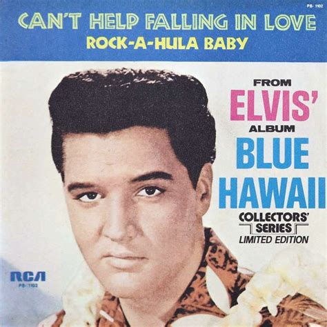 Elvis Presley - "Can't Help Falling In Love With You" 45 re-release picture sleeve, 1977. | Cant ...