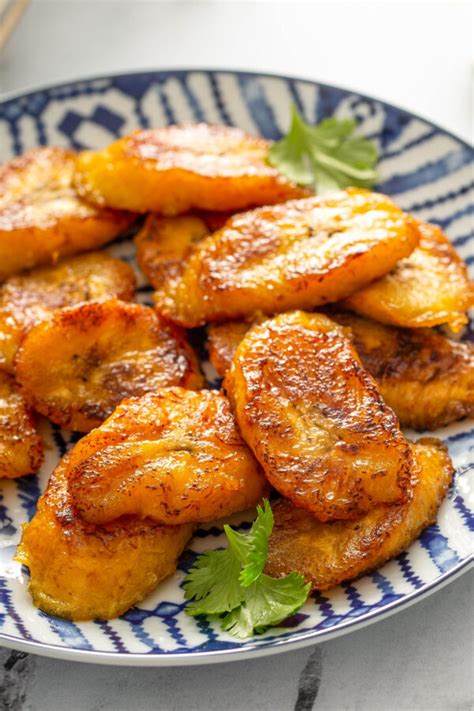 Puerto Rican Fried Plantains | Quick & Easy Sweet Plantains Recipe