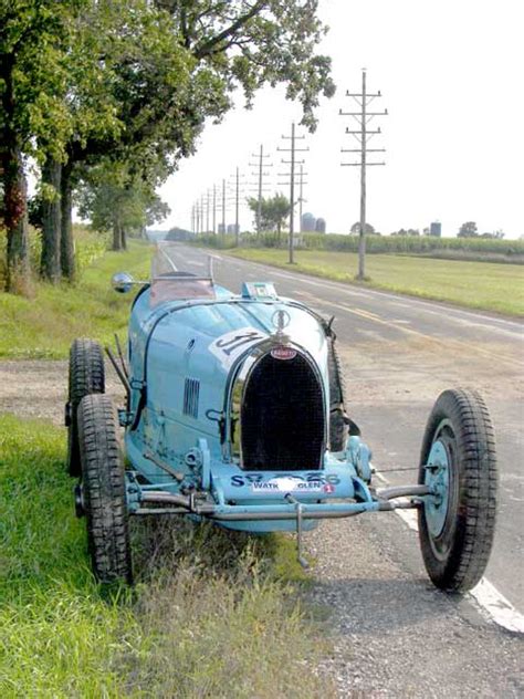 Broken Bugatti Enhances Landscape