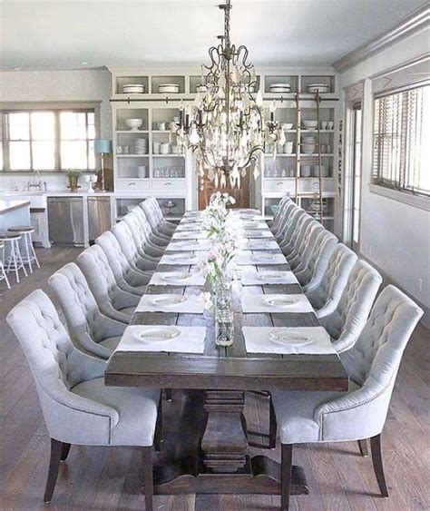 Cool 49 Top Dining Room Table Decor. More at https://homishome.com/2019/03/11/49-top-dining-r ...