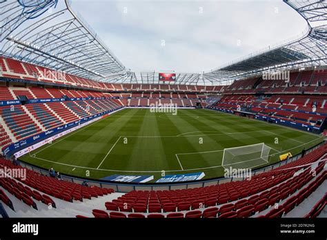 General view of the Sadar Stadium.(Final score: CA Osasuna 1-0 ATLETIC ...