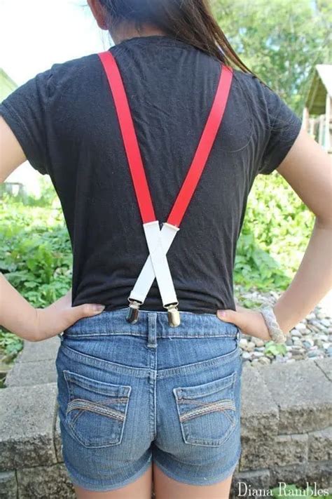 How to Make Custom Suspenders out of Ribbon