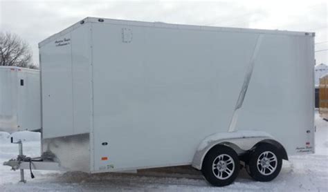 Buy & Sell New & Used Trailers 7x14 Enclosed All Aluminum Golf Cart Trailer at TrailerShopper.com