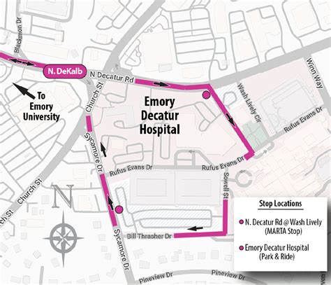 Emory Decatur Hospital (EDH) | Emory Transportation