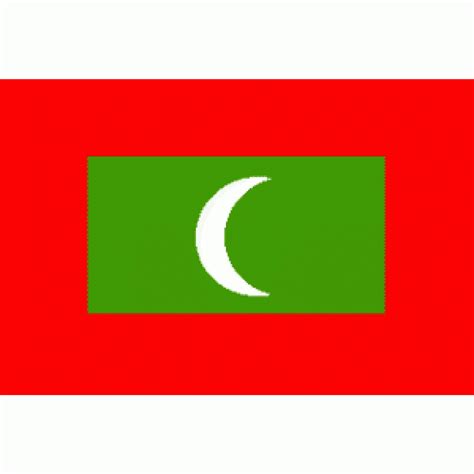 Maldives Flag 3 X 5 ft. Standard