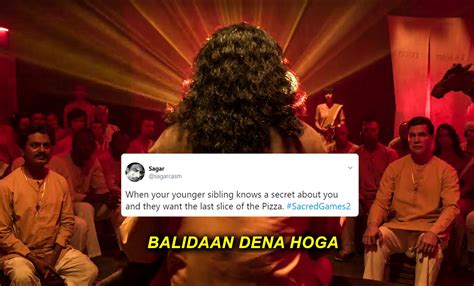 These 'Sacred Games' Season 2 Memes Will Make Gaitonde Turn In His Grave - Culture