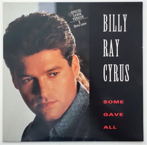 Billy Ray Cyrus - Some Gave All (1992, Vinyl) | Discogs