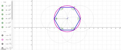 Regular Hexagon Construction – GeoGebra