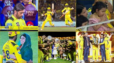 CSK wins: Dhoni making Ambati Rayudu, Jadeja to lift the cup; Ravindra ...