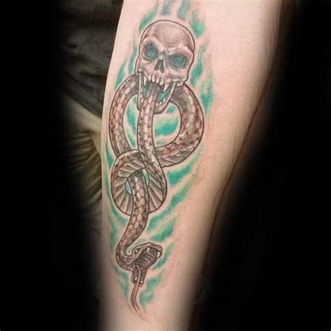 60 Epic The Dark Mark Tattoo Designs for Men [2023 Guide]