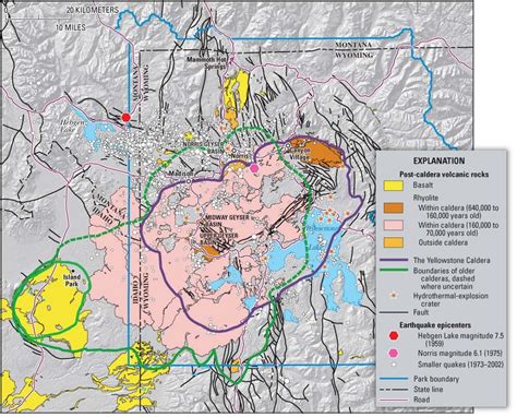 Volcano - Yellowstone Geology