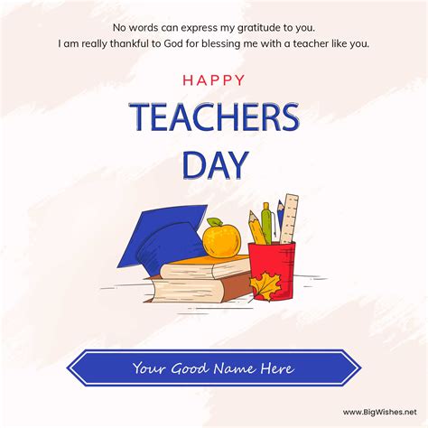 Happy Teachers Day 2024 Cards For Students - Hilde Laryssa