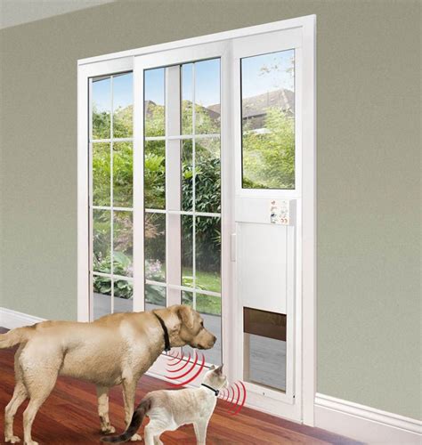 Doggie Door For Sliding Glass Doors High Tech Pet Power Pet Door Sliding Glass Door Insert