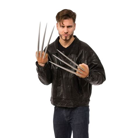 Adult Wolverine Claws Halloween Costume Accessory - Walmart.com ...