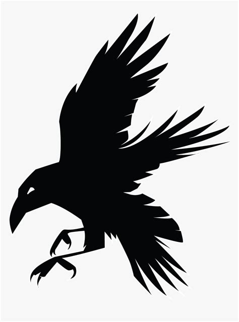 Drawing Raven Logo - Drawing, HD Png Download , Transparent Png Image - PNGitem