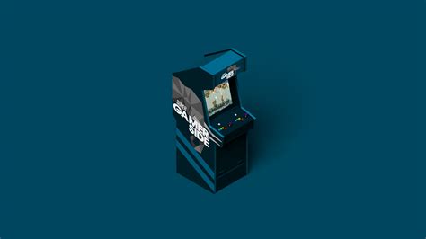 Gamerside Arcade Gaming Minimalist 4k Wallpaper,HD Games Wallpapers,4k Wallpapers,Images ...