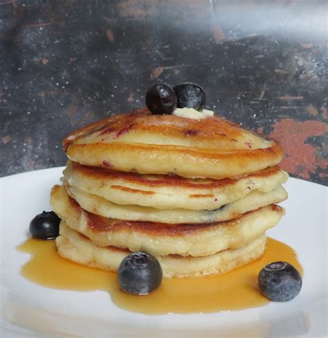 Blueberry Buttermilk Pancakes | The English Kitchen