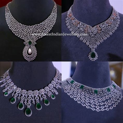 Grand Diamond Necklaces from Tanishq | Bridal diamond necklace, Diamond necklace indian, Diamond ...