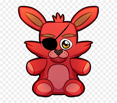 Fanart Drawing Foxy - Fnaf Foxy Plush Drawing, HD Png Download ...