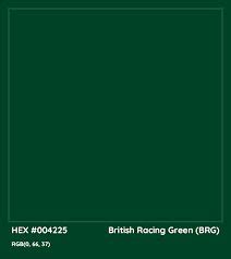 the british racing green brochure